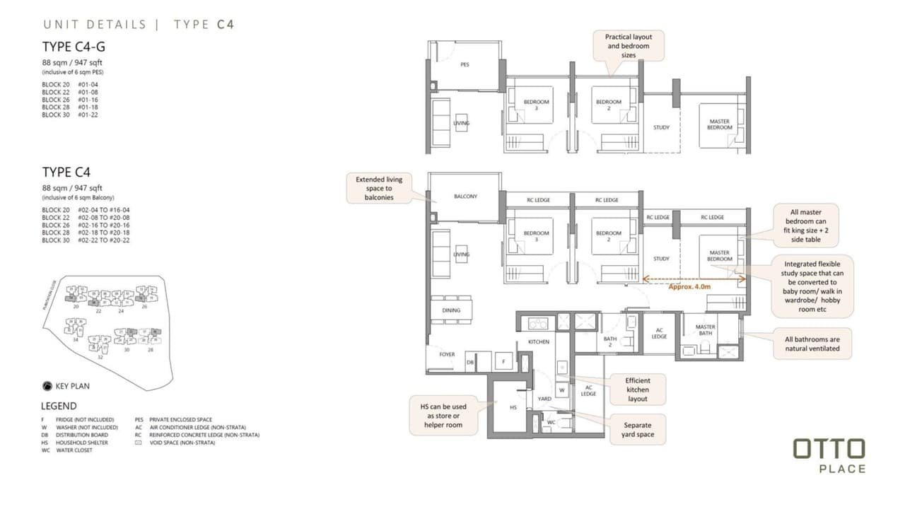 OTTO-Place-EC-Floor-Plan-Type-C4